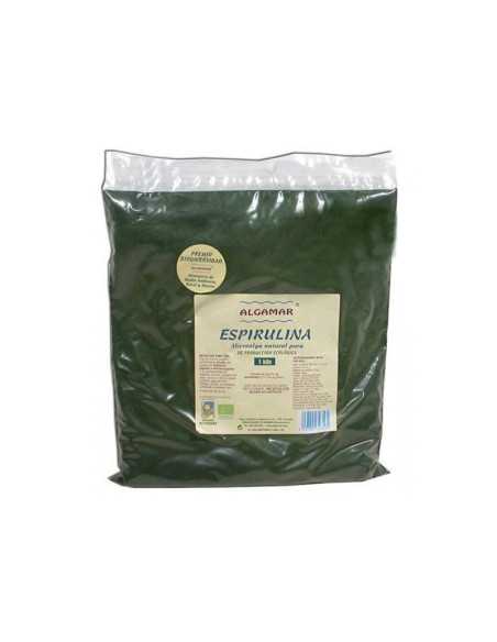 Espirulina en polvo Bio 1kg Algamar Espirulina en polvo Bio 1kg Algamar